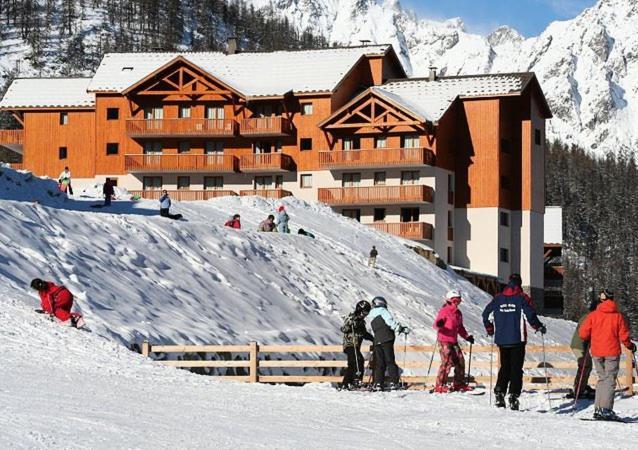 Les Gentianes By Actisource Aparthotel Puy-Saint-Vincent Bagian luar foto