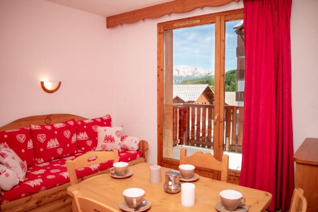 Les Gentianes By Actisource Aparthotel Puy-Saint-Vincent Bagian luar foto